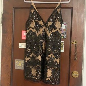 free people sequence mini dress